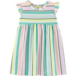 Sukienka ze wzorem. Sukienki niemowlęce Carter's. W wyprzedaży za 35,95 zł.