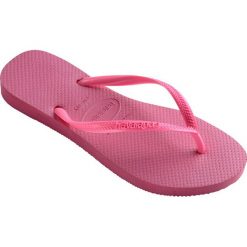 Havaianas - Japonki. Różowe sandały dziewczęce Havaianas, z gumy, bez zapięcia. W wyprzedaży za 89,90 zł.