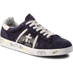 Sneakersy PREMIATA - Andy 3103 Granatowy. Niebieskie sneakersy męskie marki Premiata, na co dzień, bez wzorów, ze skóry, klasyczne, bez zapięcia. W wyprzedaży za 429,00 zł.