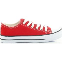 Trampki damskie (38). Czerwone trampki i tenisówki damskie Inny, bez wzorów, bez zapięcia. Za 49,00 zł.