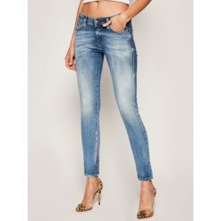 Jeansy Skinny Fit Diesel Slandy 00SXJN 009CJ. Niebieskie jeansy damskie Diesel. Za 849,00 zł.