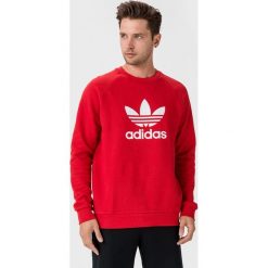 Adidas Originals Trefoil Bluza Czerwony. Czerwone bluzy męskie adidas Originals, xl, z nadrukiem, z bawełny, bez kołnierzyka, bez rękawów, bez kaptura. Za 214,95 zł.