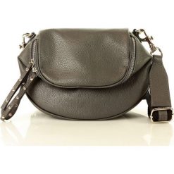 LILI Torebka crossbody sport leather MARCO MAZZINI- szara. Szare torebki damskie sportowe MAZZINI, w paski, ze skóry, sportowe, bez dodatków. W wyprzedaży za 229,00 zł.