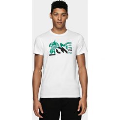 T-shirt męski. Koszulki męskie xl, bez wzorów, z bawełny, bez kołnierzyka, bez rękawów. Za 59,99 zł.