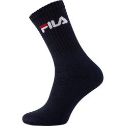 Skarpetki wysokie bawełniane Fila 3 pary F9505-321. Niebieskie skarpetki damskie Fila, bez wzorów, z bawełny. Za 34,99 zł.