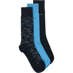 Zestaw 3 par wysokich skarpet męskich Boss 3P Rs Gift Set Cc 50431162. Skarpetki męskie Boss, bez wzorów. Za 139,00 zł.
