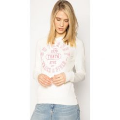 Bluza Superdry Track & Field W2010017A. Różowe bluzy damskie Superdry, bez wzorów, z bawełny, bez rękawów, bez kaptura. W wyprzedaży za 219,00 zł.