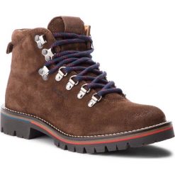 Trapery Pepe Jeans Mountaineer Suede PMS50168. Pomarańczowe buty trekkingowe męskie Pepe Jeans, z jeansu, bez zapięcia, trekkingowe. W wyprzedaży za 479,00 zł.