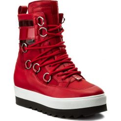 Botki HÖGL - GORE-TEX 4-101810 Red 4000. Czerwone botki damskie skórzane marki HÖGL. W wyprzedaży za 549,00 zł.