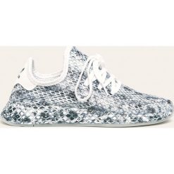 Adidas Originals - Buty Deerupt Runner W. Szare buty sportowe damskie adidas Originals, bez wzorów, z gumy, sportowe. W wyprzedaży za 349,90 zł.