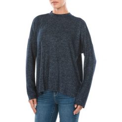 Tom Tailor Denim Sweter Niebieski. Niebieskie bluzy damskie TOM TAILOR DENIM, s, bez wzorów, z elastanu, bez rękawów, bez kaptura. Za 163,95 zł.