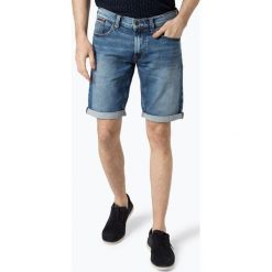 Tommy Jeans - Męskie spodenki jeansowe – Ronnie, niebieski. Niebieskie spodenki i szorty męskie Tommy Jeans, m, bez wzorów, z jeansu. Za 359,95 zł.