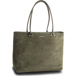 Torebka COCCINELLE - CI1 Keyla Suede E1 CI1 11 02 01 Gaper. Zielone torebki klasyczne damskie Coccinelle, bez wzorów, ze skóry, klasyczne, duże, bez dodatków. W wyprzedaży za 779,00 zł.