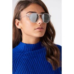 Okulary przeciwsłoneczne damskie: Le Specs Okulary przeciwsłoneczne Cubanos – Silver