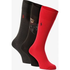 Polo Ralph Lauren - Skarpety męskie pakowane po 3 szt., czarny. Czarne skarpetki męskie Polo Ralph Lauren, bez wzorów. Za 149,95 zł.