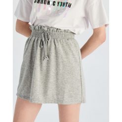 Spódnica z wiązaniem - Jasny szar. Szare spódniczki damskie Sinsay, s, bez wzorów. Za 39,99 zł.
