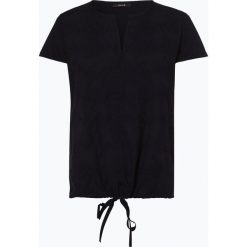 Opus - Bluzka damska – Faleria Lace, niebieski. Niebieskie bluzki damskie Opus, z haftami, bez kołnierzyka, bez rękawów. Za 149,95 zł.