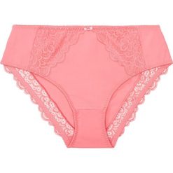 Figi maxi bonprix morelowy sorbetowy. Różowe majtki damskie bonprix, z bawełny. Za 34,99 zł.