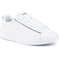 Sneakersy LACOSTE - Carnaby Eo 319 9 Sfa 7-38SFA0035147 Wht/Blk. Białe półbuty damskie Lacoste, ze skóry. W wyprzedaży za 299,00 zł.