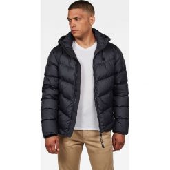 G-Star Raw - Kurtka puchowa. Niebieskie płaszcze męskie G-Star RAW, xxl, bez wzorów, z elastanu, retro, krótkie, z kapturem. W wyprzedaży za 699,90 zł.