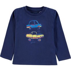 T-shirty chłopięce z długim rękawem: Koszulka w kolorze granatowym