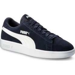 Trampki chłopięce: Sneakersy PUMA – Smash V2 Sd Jr 365176 02 Peacoat/Puma White
