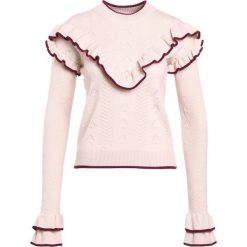 Swetry klasyczne damskie: mbyM TRINIDAD Sweter silver peony