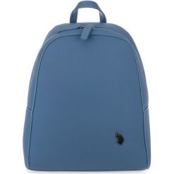 U.S. POLO ASSN. plecak damski Portsmouth jasnoniebieski. Niebieskie plecaki damskie U.S. Polo Assn., bez wzorów, eleganckie. Za 369,00 zł.