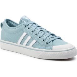 Buty adidas - Nizza W EE5612 Ashgre/Ftwwht/Crywht. Niebieskie buty sportowe damskie Adidas, ze skóry. W wyprzedaży za 199,00 zł.