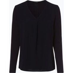 Opus - Bluzka damska – Fasina, niebieski. Niebieskie bluzki damskie Opus, bez wzorów, z szyfonu, eleganckie, bez kołnierzyka, bez rękawów. Za 229,95 zł.