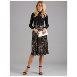 KOPERTÓWKA TOREBKA WIZYTOWA WIECZOROWA ROVICKY. Szare kopertówki damskie ROVICKY, na co dzień, w paski, ze skóry ekologicznej, eleganckie, na ramię, małe, bez dodatków. Za 59,90 zł.