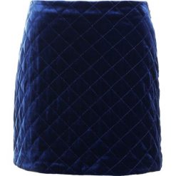 Minispódniczki: Sonia by Sonia Rykiel JUPE MATELASSE FLUID VELVET Spódnica mini dark blue