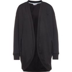 Kardigan DKNY Sport DP9J8583. Czarne swetry damskie DKNY Sport, l, bez wzorów, z bawełny. W wyprzedaży za 269,00 zł.