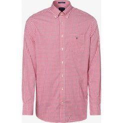 Gant - Koszula męska, różowy. Różowe koszule męskie GANT, xxl, w kratkę, z bawełny, eleganckie, z klasycznym kołnierzykiem, bez rękawów. Za 379,95 zł.