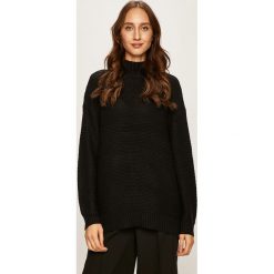 Brave Soul - Sweter. Czarne swetry damskie Brave Soul, s, bez wzorów, z dzianiny, bez rękawów. W wyprzedaży za 59,90 zł.