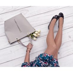Balerinki dziurkowane - skóra naturalna - model 013 - kolor czarny. Czarne baleriny damskie Zapato, bez wzorów, ze skóry, bez obcasa. Za 299,00 zł.