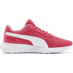 Buty Puma St Activate Jr 369069 09 koralowe. Różowe buty sportowe damskie Puma, bez wzorów, z zamszu, eleganckie. W wyprzedaży za 179,00 zł.