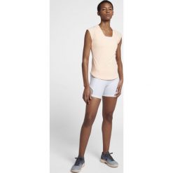 Nike Performance PURE Tshirt basic crimson tint/white. Pomarańczowe topy sportowe damskie marki Nike Performance, l, z elastanu. Za 179,00 zł.