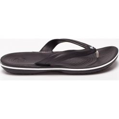 Crocs - Japonki. Czarne kapcie męskie Crocs, z materiału, bez zapięcia. W wyprzedaży za 99,90 zł.