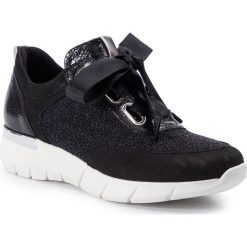 Sneakersy KARINO - 2912/003-P Czarny. Czarne półbuty damskie Karino, ze skóry. W wyprzedaży za 229,00 zł.