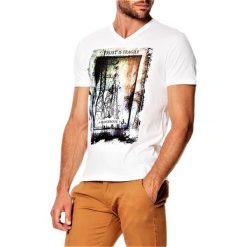 T-shirty męskie: T-shirt w kolorze białym