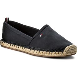 Espadryle TOMMY HILFIGER - Int Rana 1D FW0FW02924 Midnight 403. Niebieskie espadryle damskie TOMMY HILFIGER, bez wzorów, ze skóry ekologicznej, bez obcasa, na płaskiej podeszwie. W wyprzedaży za 159,00 zł.