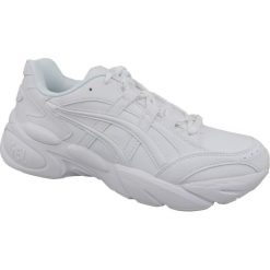 Białe Buty Asics Gel-BND M 1021A217-100. Białe buty sportowe męskie Asics, ze skóry, bez zapięcia. W wyprzedaży za 359,00 zł.