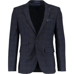 Burton Menswear London SLIM POW Marynarka garniturowa blue. Niebieskie marynarki męskie marki Burton Menswear London, z poliesteru. Za 459,00 zł.