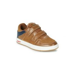 Buty Dziecko Kickers GREADY LOW CDT. Pomarańczowe trampki chłopięce Kickers, bez wzorów, bez zapięcia. Za 219,00 zł.