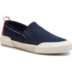 Espadryle PEPE JEANS - Cruise Slip On Men PMS10277 Navy 595. Niebieskie espadryle męskie marki Pepe Jeans, z jeansu. Za 299,00 zł.