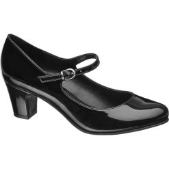 Buty ślubne damskie: czółenka damskie Graceland czarne