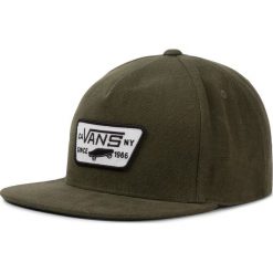 Czapka z daszkiem VANS - Mn Full Patch Snapback VN000QPUKF01 Grape Lea. Zielone czapki damskie Vans, bez wzorów, z bawełny. W wyprzedaży za 99,00 zł.