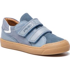 Sneakersy PRIMIGI - 3423900 S Blue. Niebieskie trampki chłopięce marki Primigi, bez wzorów, ze skóry, na rzepy. Za 279,00 zł.