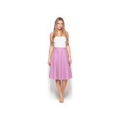 Spódnica K410 Wzór 37. Szare spódniczki damskie KATRUS, na co dzień, xl, bez wzorów, eleganckie. Za 129,00 zł.